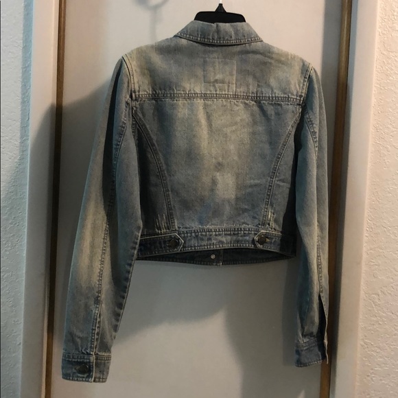 🆕 GB JR’s/ Cropped Denim Jacket 🆕 - Picture 3 of 5